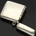 Victorian Silver and 9ct Gold Vesta Case