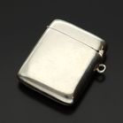 Victorian Silver and 9ct Gold Vesta Case