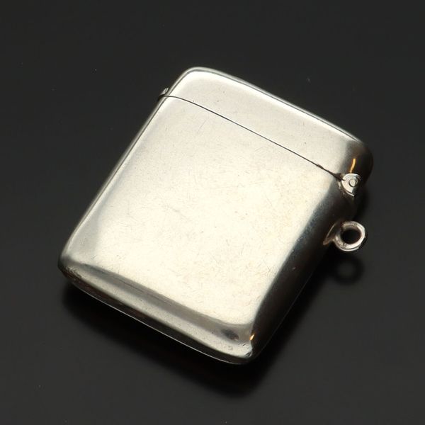 Victorian Silver and 9ct Gold Vesta Case