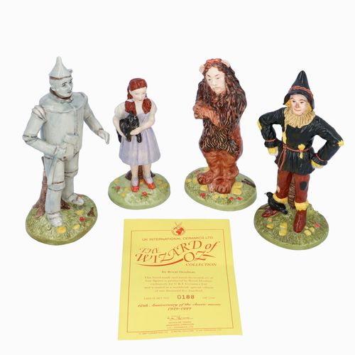 Set of Four Royal Doulton Wizard of Oz Figures image-1