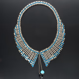 Vintage Jakob Bengel Brickwork Necklace