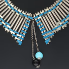Vintage Jakob Bengel Brickwork Necklace