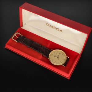 Omega 9ct Gold Quartz Watch