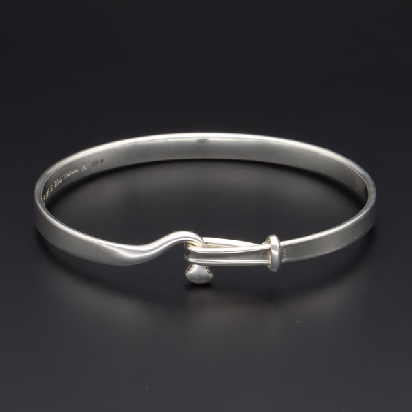 Iconic Danish Sterling Silver Torun 204 Bangle