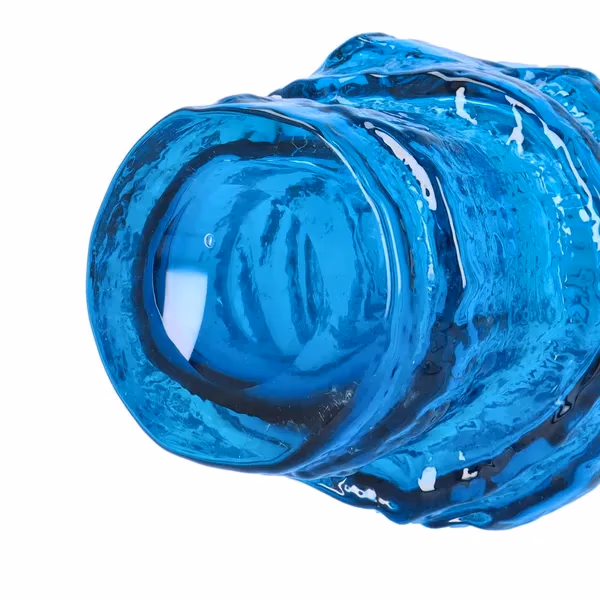 Whitefriars Kingfisher Blue Hooped Vase