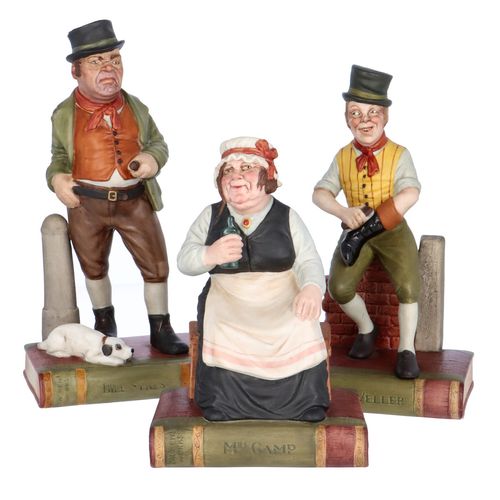 Set of Six Aynsley Dickens Series Figures image-3