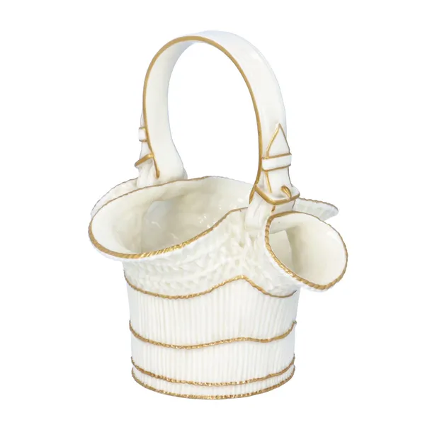 Royal Worcester Basket Vase