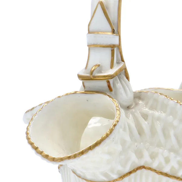 Royal Worcester Basket Vase