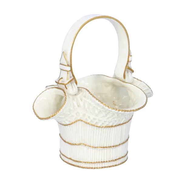 Royal Worcester Basket Vase