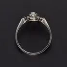 Platinum Ruby & Diamond Ring