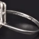 Platinum Ruby & Diamond Ring