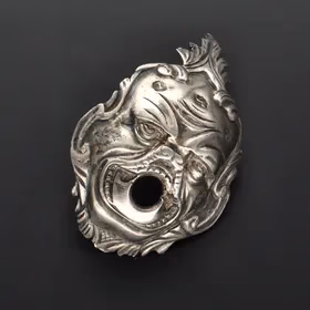 Late 18th Century Silver Pistol Butt Cap