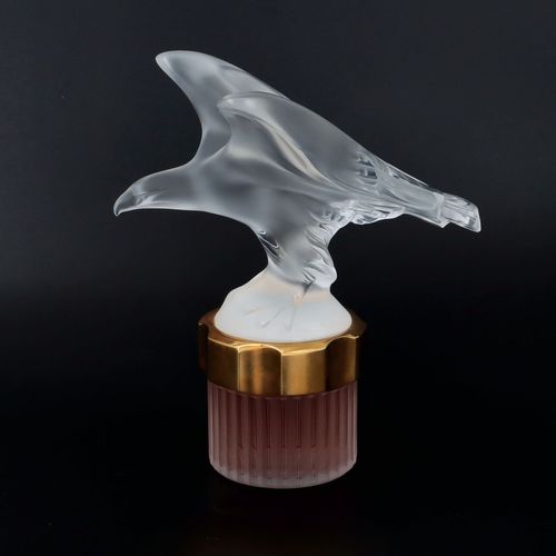 Lalique Flacon Collection 2003 Falcon Mascot Perfume Bottle image-3