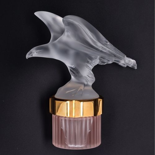 Lalique Flacon Collection 2003 Falcon Mascot Perfume Bottle image-6