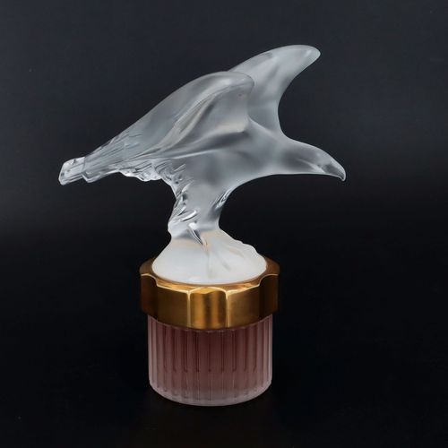 Lalique Flacon Collection 2003 Falcon Mascot Perfume Bottle image-2