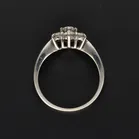 18ct White Gold Diamond Daisy Ring