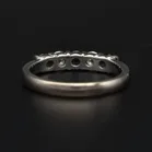 18ct White Gold Sapphire and Diamond Ring