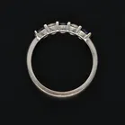 18ct White Gold Sapphire and Diamond Ring