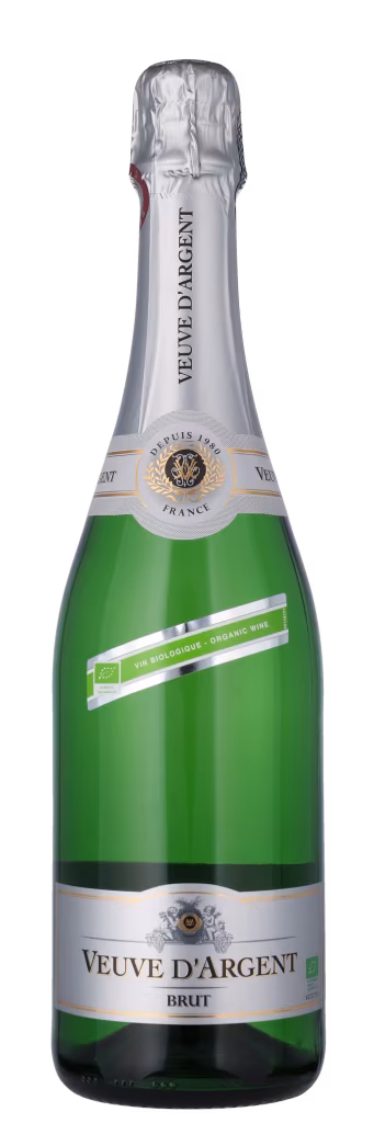VEUVE D´ARGENT BRUT ØKO, Blanc de Blancs, Vin Mousseux