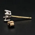 18ct Gold Diamond Earrings