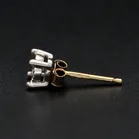 18ct Gold Diamond Earrings