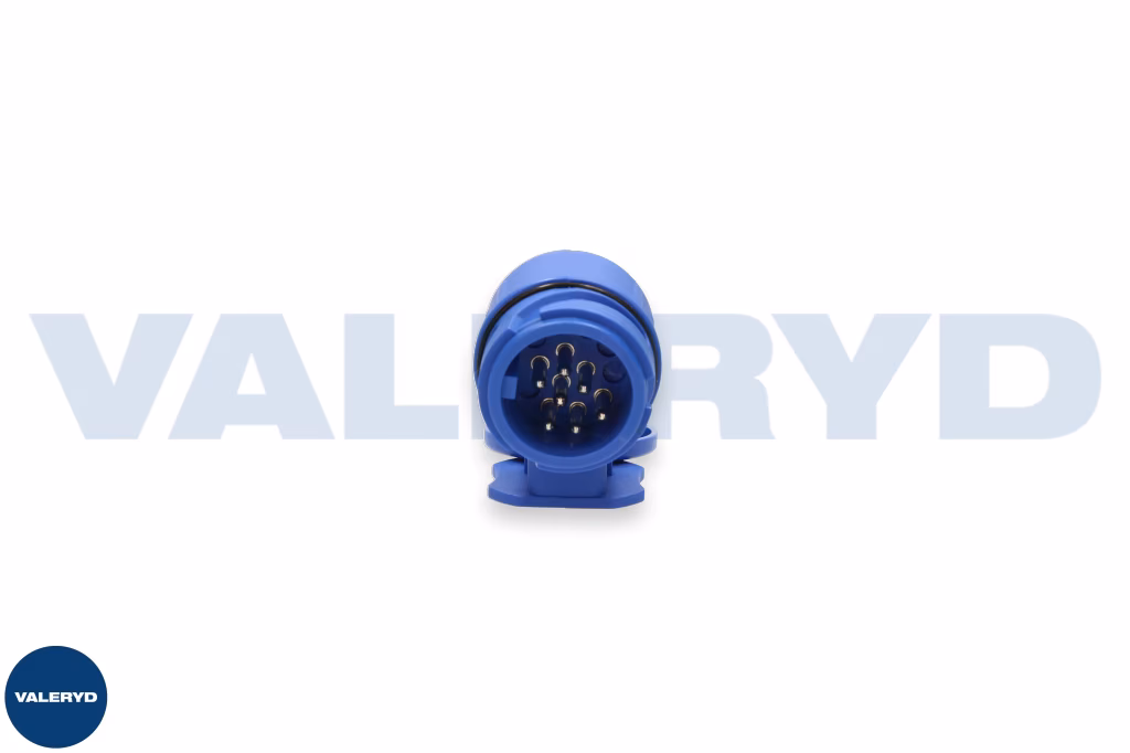Electrical plug adapter 137pin. Blue plastic — Valeryd EN