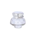 Victorian Cut Glass and Silver Inkwell