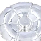 Victorian Cut Glass and Silver Inkwell