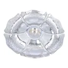 Victorian Cut Glass and Silver Inkwell