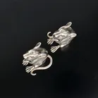 Rare Pair of Silver Salt and Pepper Mice