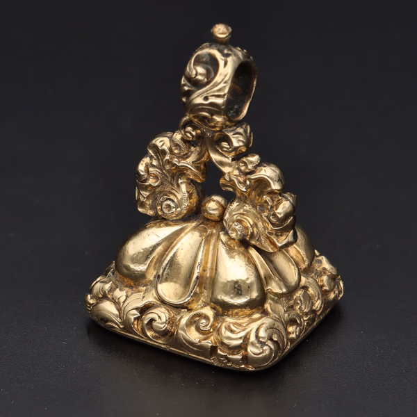 Antique Cased Desk Seal Intaglio