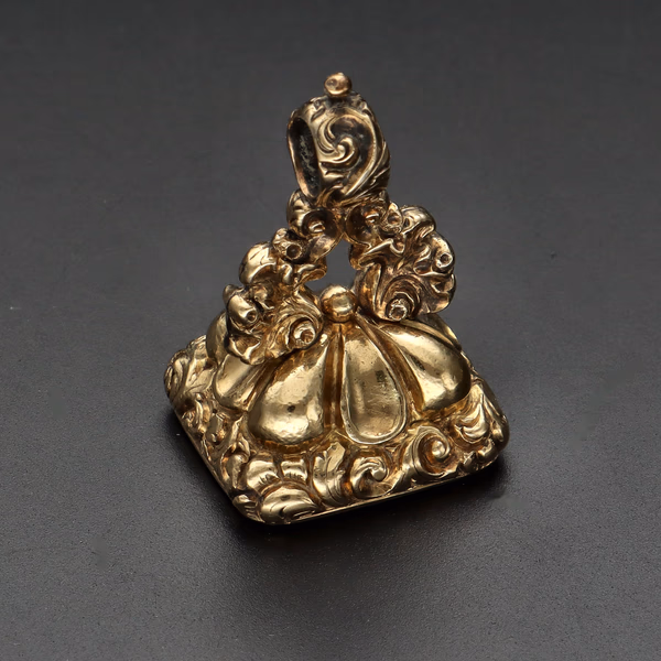 Antique Cased Desk Seal Intaglio