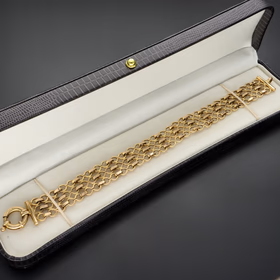 9ct Gold Fancy Link Bracelet