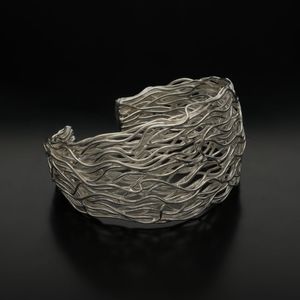 Silver Wire Cuff