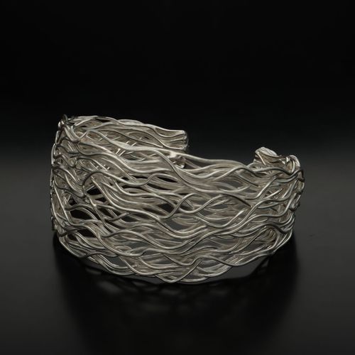 Silver Wire Cuff image-2