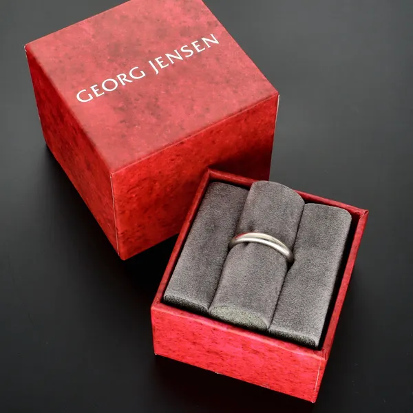 18ct White Gold Georg Jensen Ring
