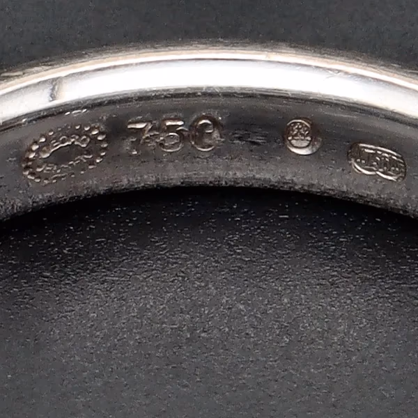 18ct White Gold Georg Jensen Ring