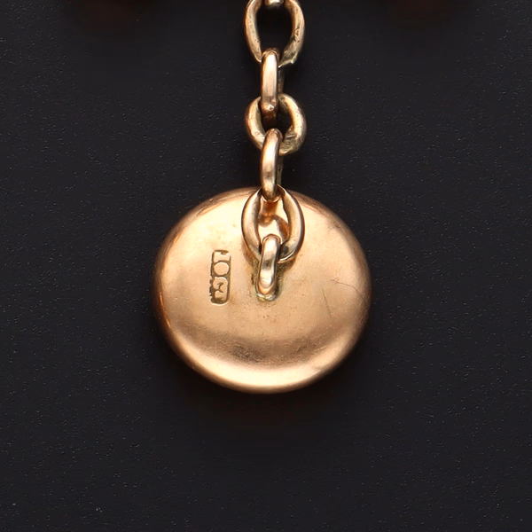 10ct Rose Gold Cufflinks