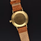 Vintage 18ct Gold Longines Admiral Five Star Linen Dial Watch