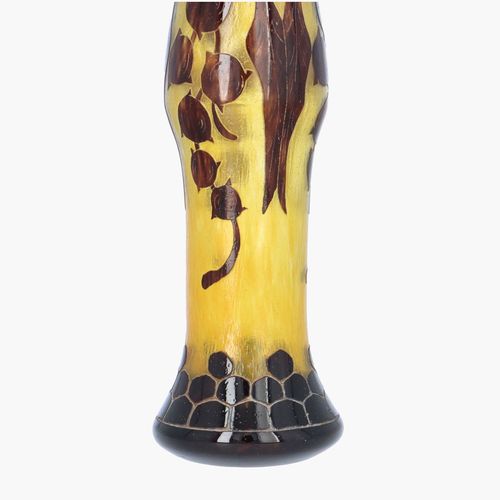 Cameo Glass Vase by Schneider image-5