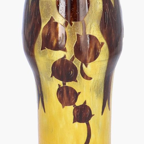 Cameo Glass Vase by Schneider image-3