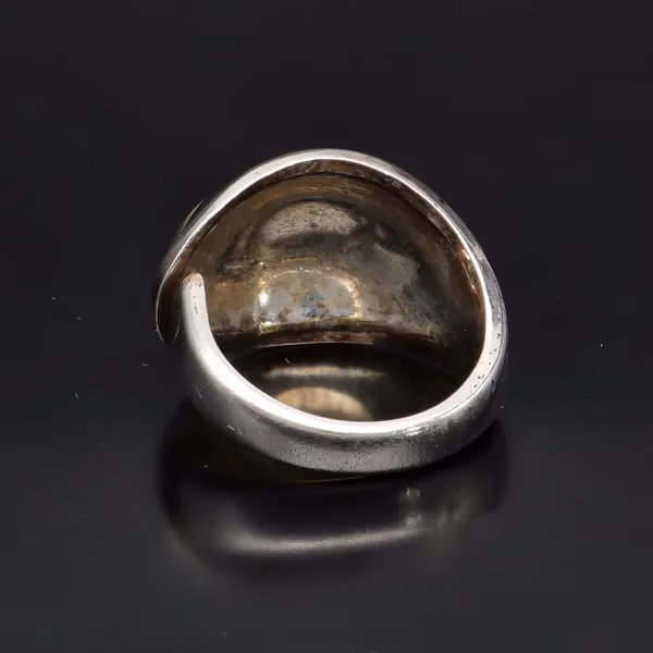 David Andersen Silver Enamel Ring