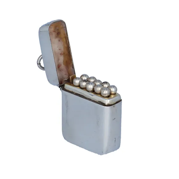George V Silver Peg Marker Holder