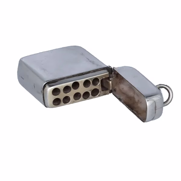 George V Silver Peg Marker Holder
