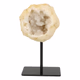 Bergkristal geode op standaard nr4 - 360° presentation
