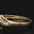 Gold Tanzanite Diamond Ring