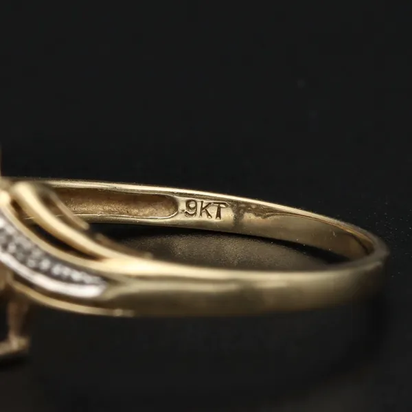 Gold Tanzanite Diamond Ring