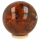 Carneool bol 80 mm - 360° presentation