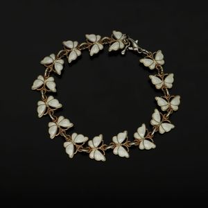 Silver Butterfly Bracelet by Volmer Bahner