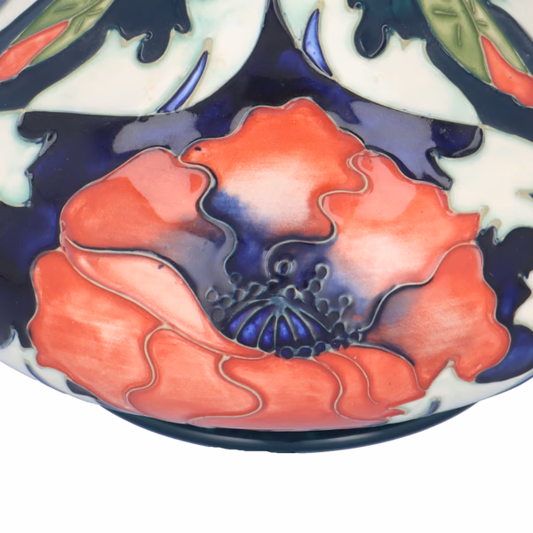 Moorcroft Charles Rennie Mackintosh Poppy Vase